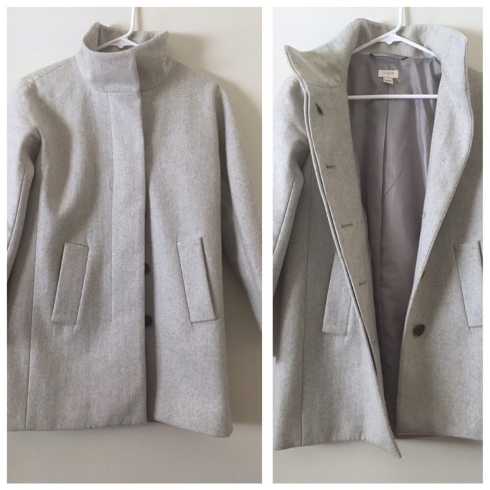 J.Crew Womens City Jacket (Button) )SOLD!! )